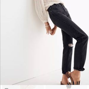 Madewell The Perfect Vintage Jean Knee-Rip Edition